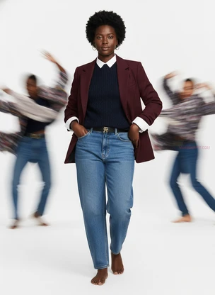 Relaxed Fit Wool-Blend Blazer Outfit for Effortless Chic