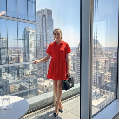 Sophisticated Summer Party Outfit with Emerald Accents