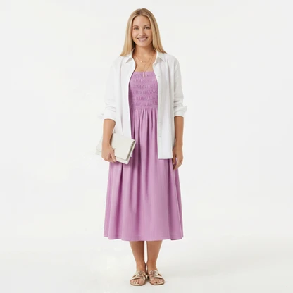 Coastal Chic Summer Outfit with Tommy Hilfiger & Striped Dress