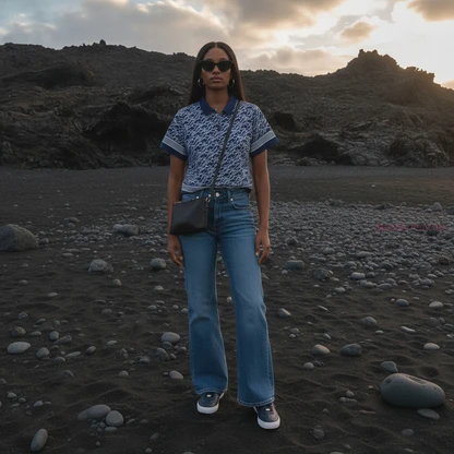 Elevated Casual Summer Outfit with Cat Eye Sunglasses