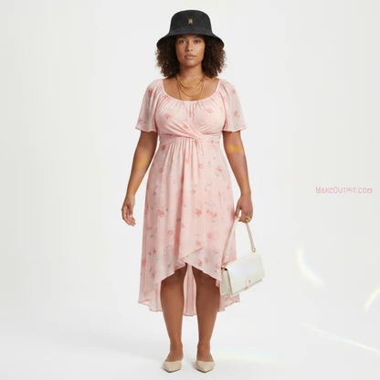 Chic Summer Evening Outfit with Monogram Flap Crossbody