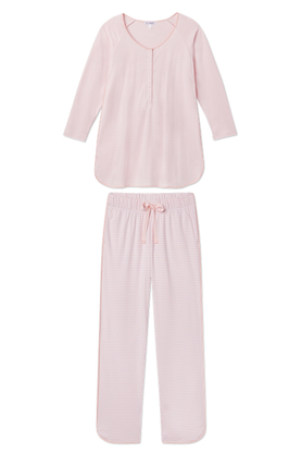 Pima Maternity Long-Long Set in Hydrangea  XS