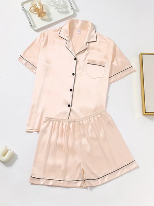 Satin Pajama Set