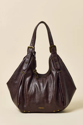 BDG Cici Faux Leather Slouchy Tote Bag