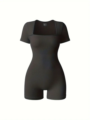 Ribbed Bodysuit