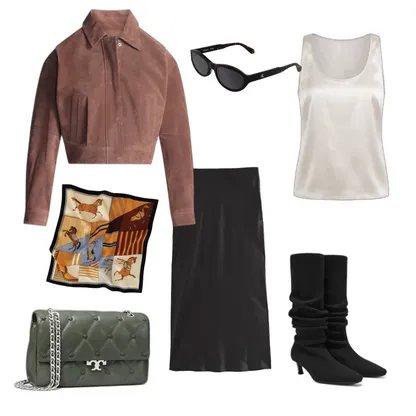 Chic Cat Eye & Midi Skirt: The Ultimate Day-to-Night Outfit