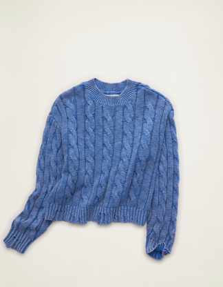 AE Cable Knit Sweater