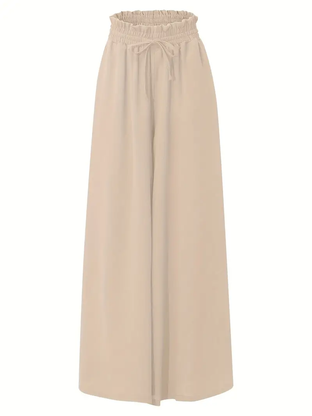 High-waisted Loose Drape pants 2