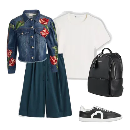 Floral Campus Chic