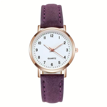 Matte Leather Wrist Watch 7