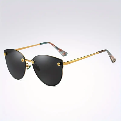 Rimless Cat Eye Sunglasses 5