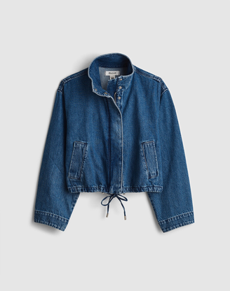Denim Crop Field Jacket 2