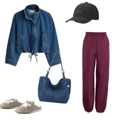 On the Go: Effortless Athleisure Outfit for Women Who Move