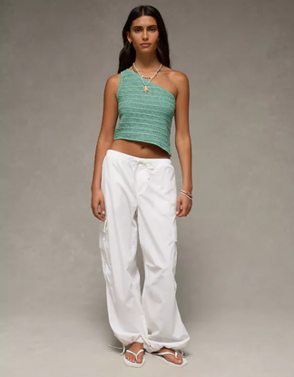 AE One-Shoulder Sweater Tank Top 1