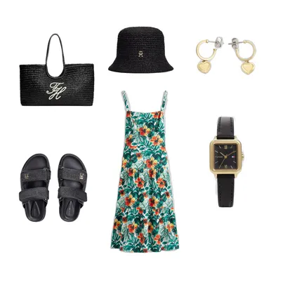 Raffia Chic Ensemble