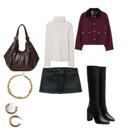 Cute Fall Outfit: Stylish Layers & Knee-High Boots