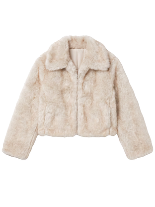 Celebrity Pink Womens and Womens Plus Faux Fur Jacket Sizes XS-4X - Walmartcom