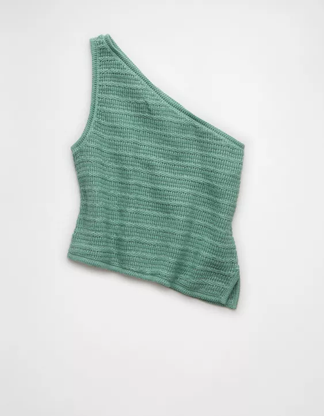 AE One-Shoulder Sweater Tank Top 2