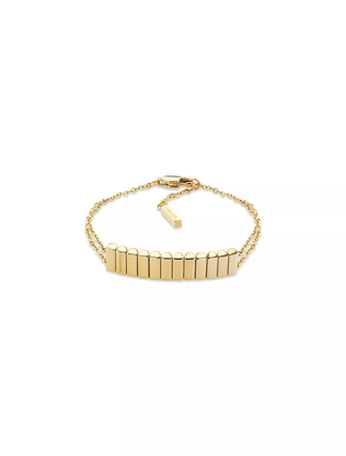 Curved Pebble Bracelet