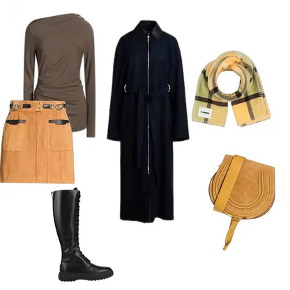 Sunset Chic Coat & Boot Scoop.