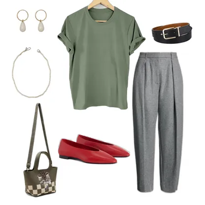 Elevated Everyday Casual Outfit with Italian Flats
