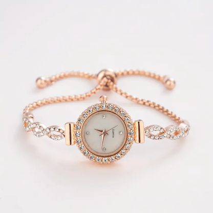 Luxury Rhinestone Bracelet Watch 2