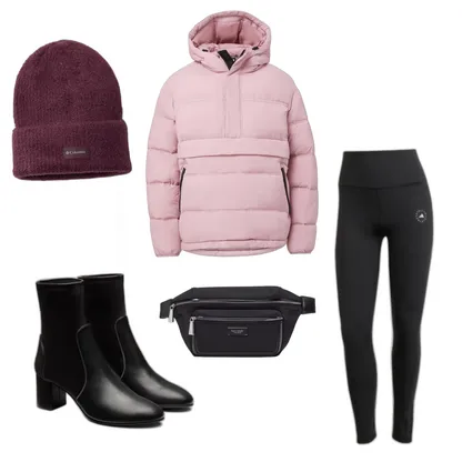 Winter Sporty Outfit: Cozy Layers & Sleek Street Style