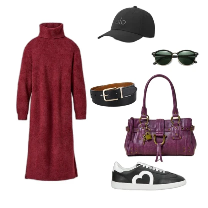 Effortless Casual Dress Outfit for Fall Layering & Everyday Style