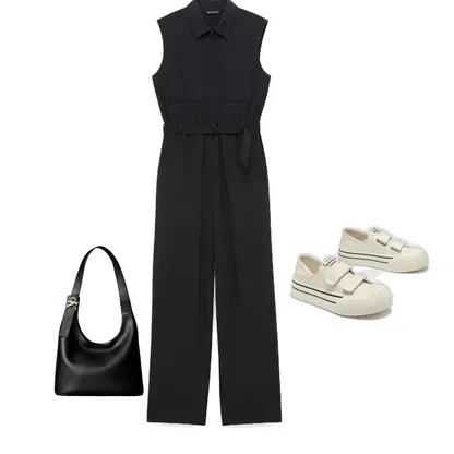 Black formal outfit