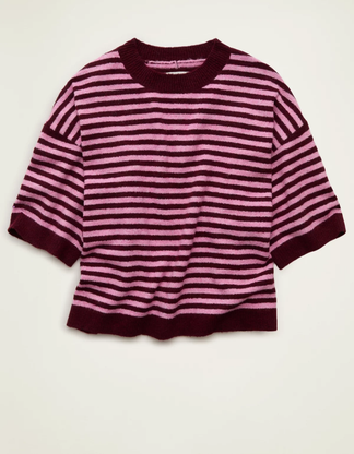 AE Whoa So Soft Short-Sleeve Sweater 2