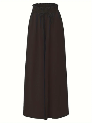 High-waisted Loose Drape pants 3