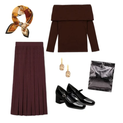 Elevated Monochrome Outfit for Modern Evening Elegance