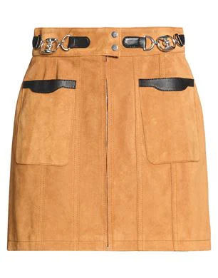 RABANNE Camel Womens Mini Skirt