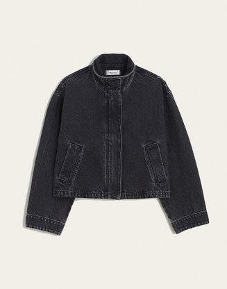 Denim Crop Field Jacket 2