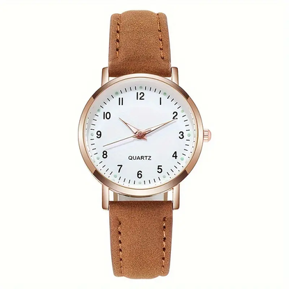 Matte Leather Wrist Watch 3