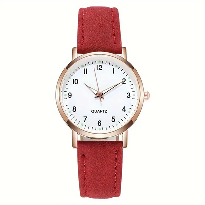 Matte Leather Wrist Watch 8